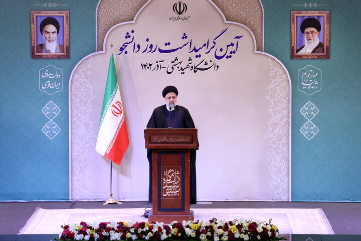 رییسی: دانشگاه اتاق فکر دولت است رییسی: دانشگاه اتاق فکر دولت است