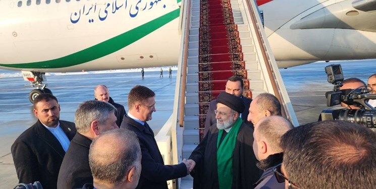 رئیسجمهور لحظاتی پیش وارد مسکو شد   رئیسجمهور لحظاتی پیش وارد مسکو شد
