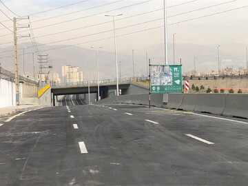 بهره‌برداری از طرح زیرگذر کوهک تهران