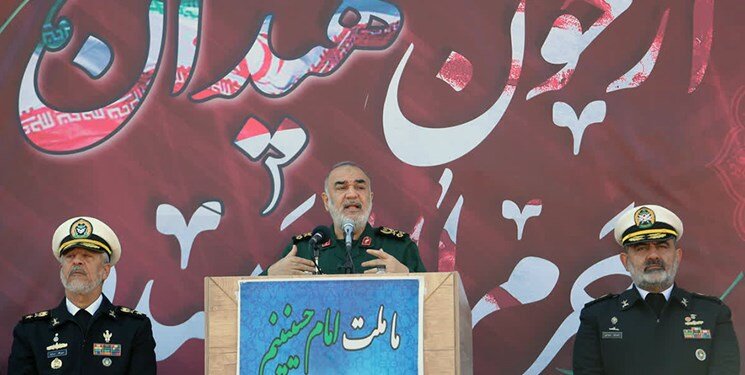 سردار سلامی: امروز دموکراسی ادعایی آمریکا در غزه نمایان است سردار سلامی: امروز دموکراسی ادعایی آمریکا در غزه نمایان است