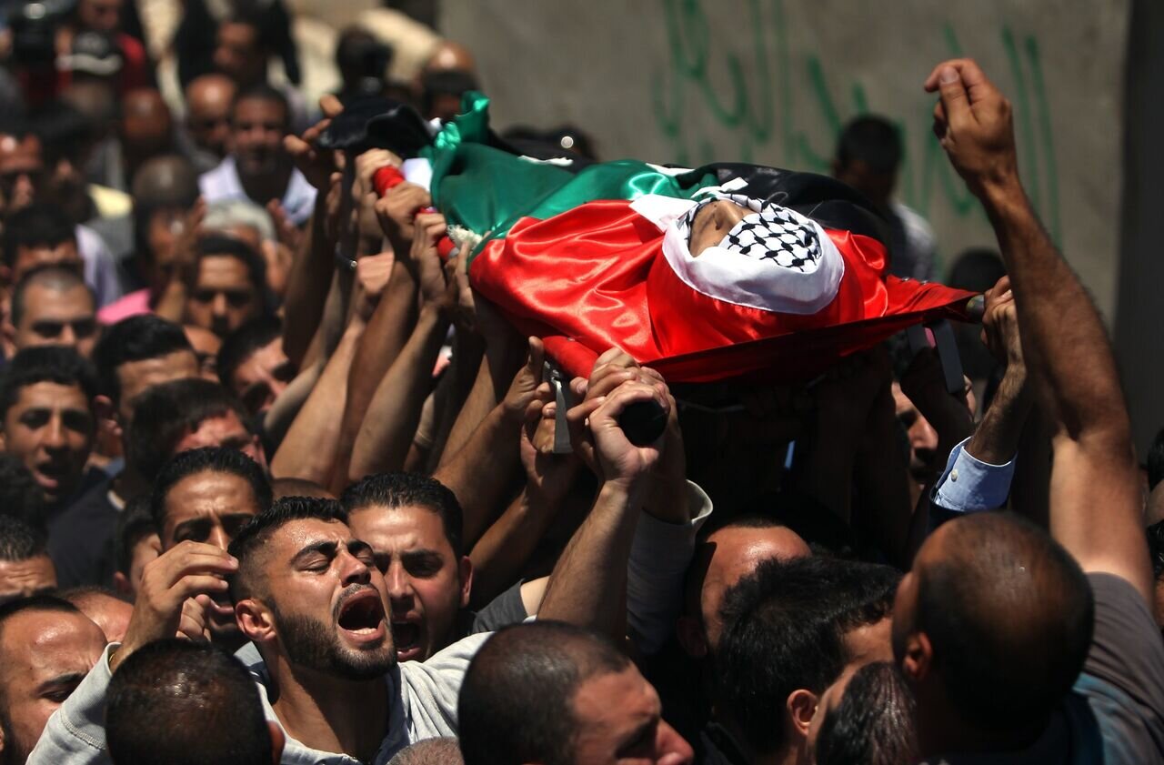 شهادت ۳۵ فلسطینی بر اثر بمباران منازل در مرکز غزه