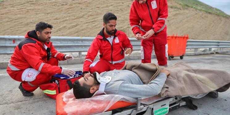 امدادرسانی به ۱۶۴۵ نفر در یک هفته گذشته امدادرسانی به ۱۶۴۵ نفر در یک هفته گذشته