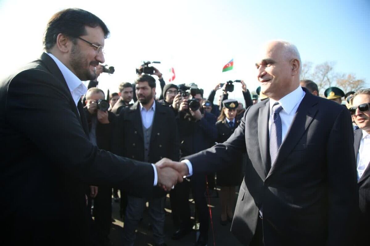 پل مرزی جدید ایران و جمهوری آذربایجان افتتاح شد پل مرزی جدید ایران و جمهوری آذربایجان افتتاح شد