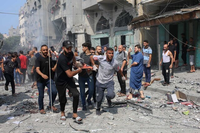 خطر در کمین جان ۱۴ هزار آواره در غزه خطر در کمین جان ۱۴ هزار آواره در غزه