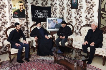 رئیسی با خانواده شهید سید رضی موسوی دیدار کرد