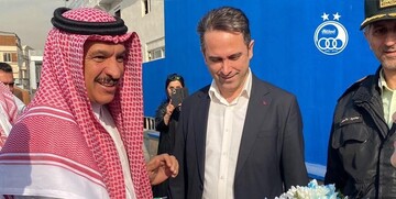 حضور سفیر کشور عربستان در محل تمرین استقلال