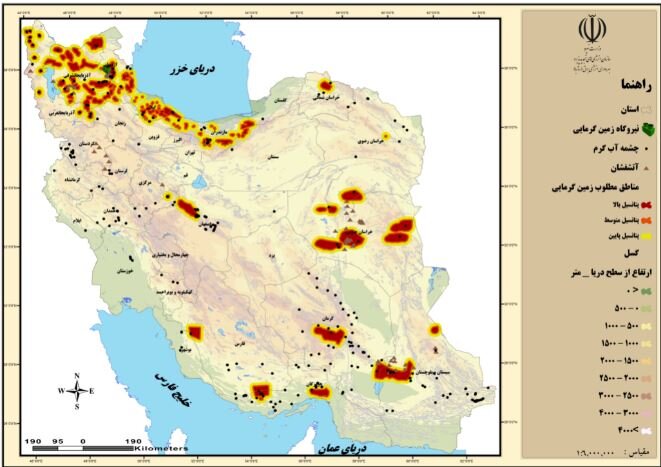 حرارت قلب سبلان به برق تبدیل میشود