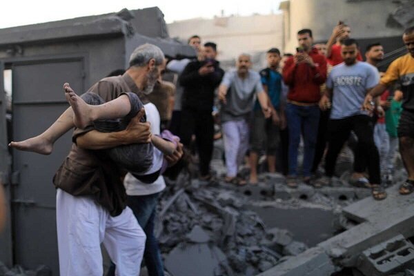 حمله جنگنده‌های رژیم صهیونیستی به منازل مسکونی نوار غزه