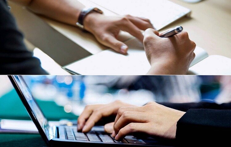 نوشتن با دست تاثیر بهتری بر یادگیری نسبت به تایپ دارد نوشتن با دست تاثیر بهتری بر یادگیری نسبت به تایپ دارد