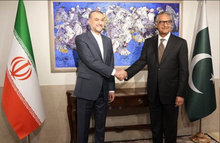 برگزاری دور اول مذاکرات امیرعبداللهیان با وزیر خارجه پاکستان