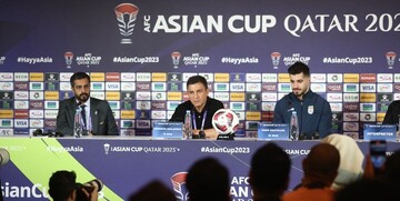 جام ملت‌های آسیا| رفتار عجیب در نشست خبری بازی ایران و قطر
