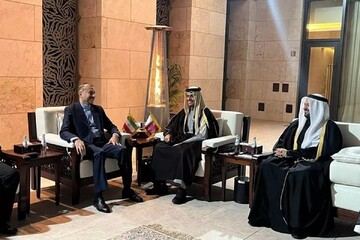 دیدار وزیر امور خارجه با نخست وزیر و وزیر امور خارجه قطر