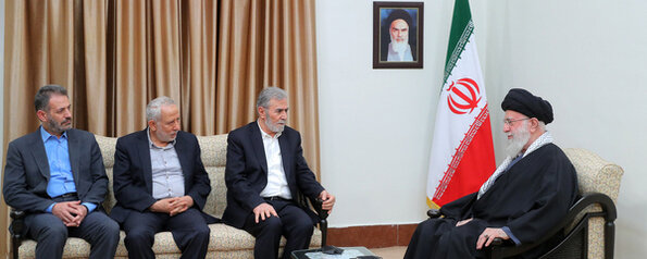 دیدار دبیرکل جنبش جهاد اسلامی فلسطین و هیئت همراه با رهبر انقلاب دیدار دبیرکل جنبش جهاد اسلامی فلسطین و هیئت همراه با رهبر انقلاب