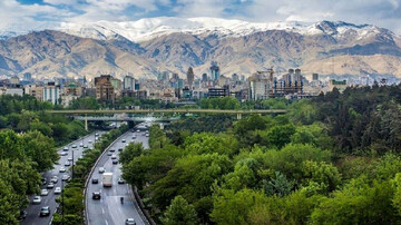 هوای تهران در نخستین روز از اردیبهشت سالم است
