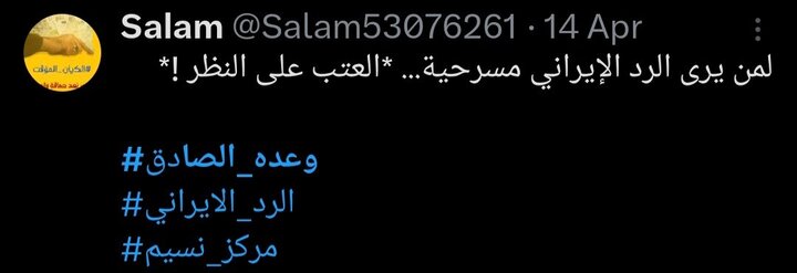 پرچم ایران بالاست