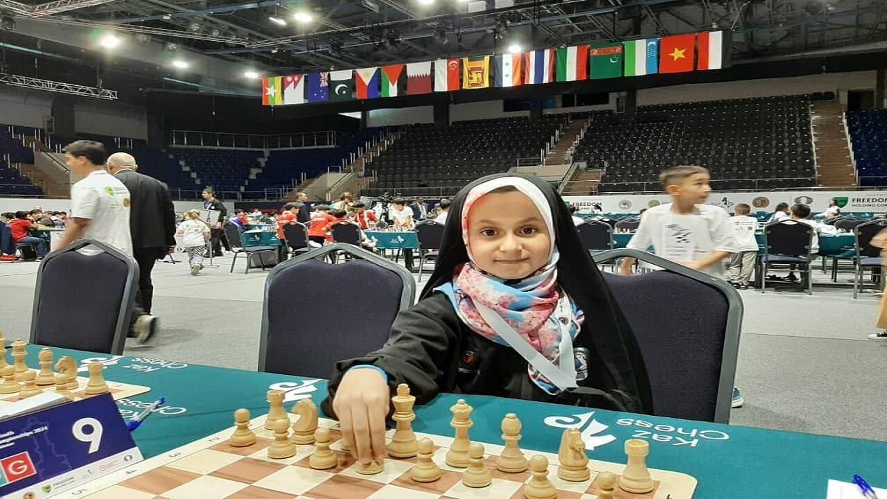 درخشش دختر شطرنج ایران