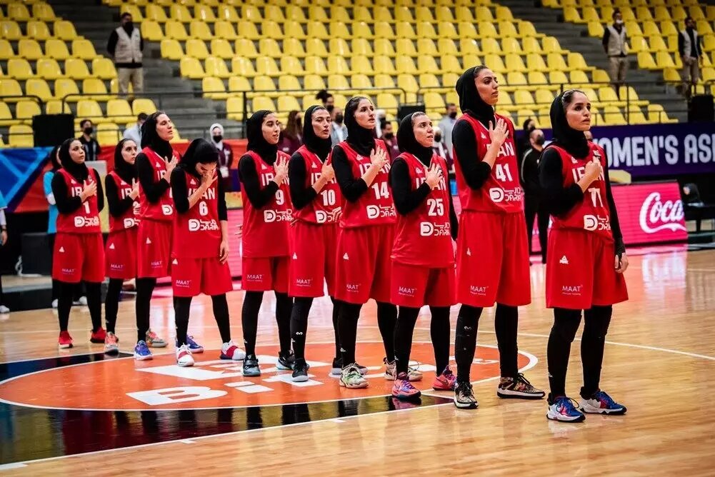تیم بسکتبال دختران زیر ١٨ سال مقابل قرقیزستان پیروز شد