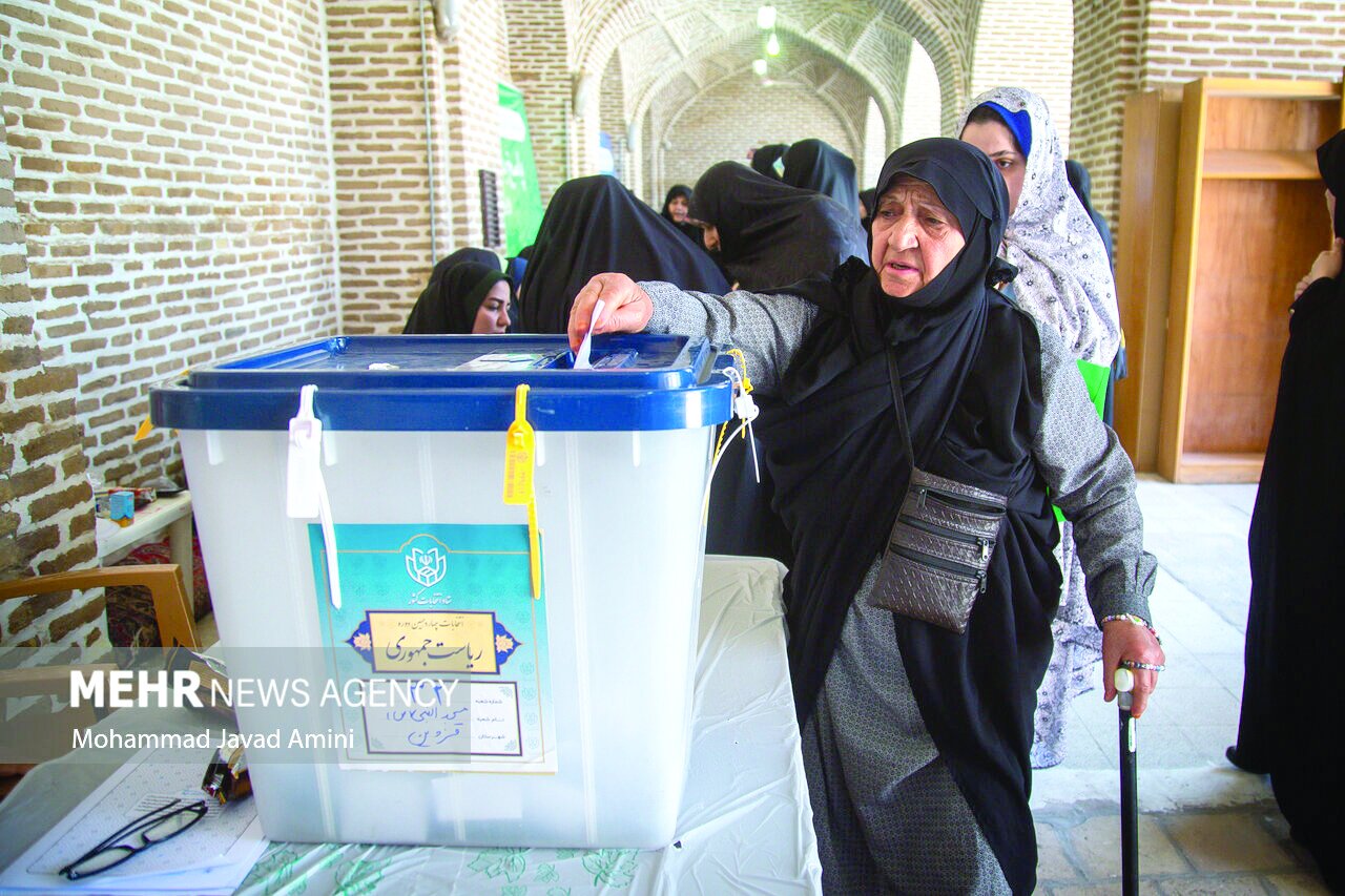 انتخابی برای تعیین آینده کشور انتخابی برای تعیین آینده کشور