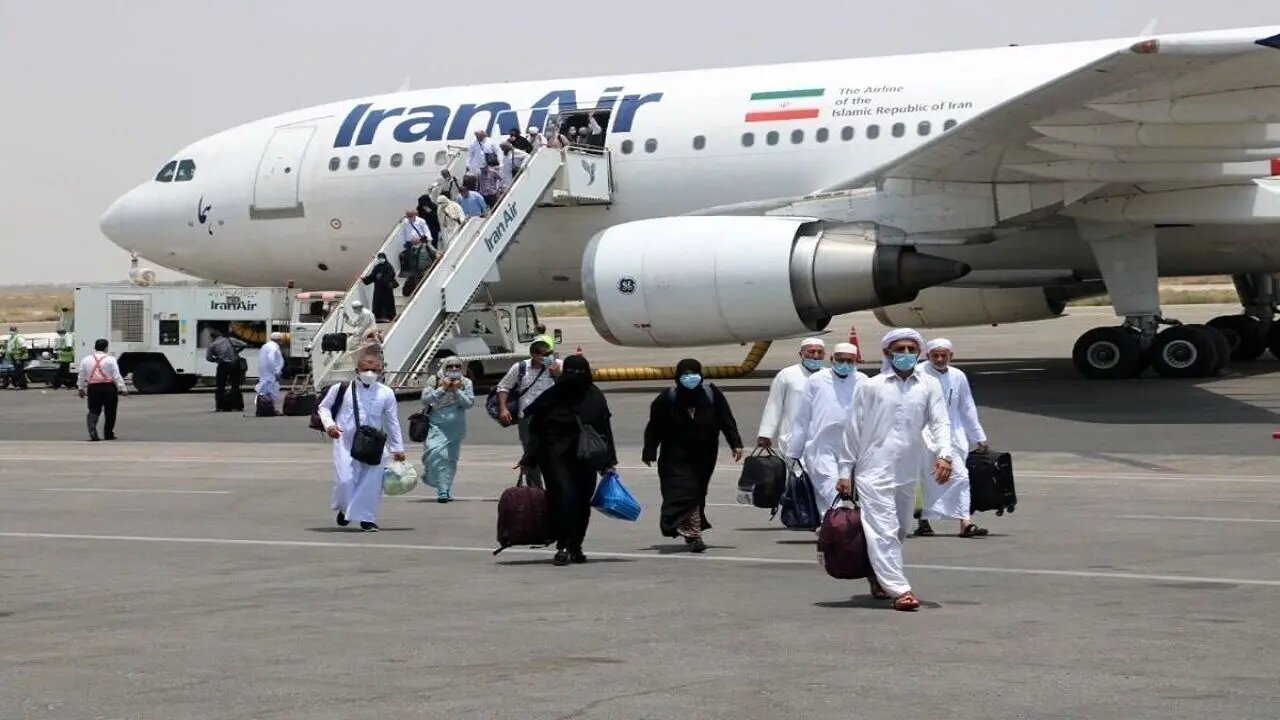 بازگشت زائران ایرانی از مدینه به کشور بازگشت زائران ایرانی از مدینه به کشور