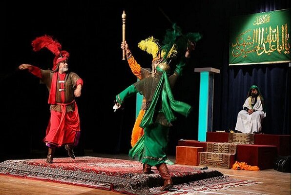 برپایی سوگواره عاشورایی در تهران برپایی سوگواره عاشورایی در تهران