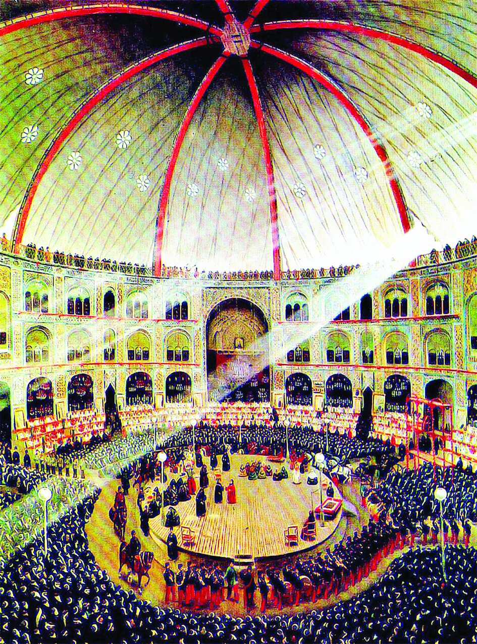 شکوه فراموش شده تکیه قاجاری شکوه فراموش شده تکیه قاجاری