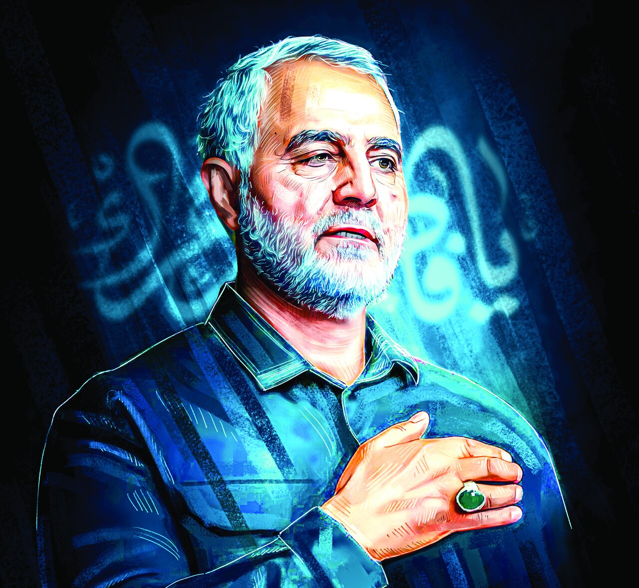 حاج قاسم، مالکاشتر سید علی و محافظ ملت ایران بود حاج قاسم، مالکاشتر سید علی و محافظ ملت ایران بود