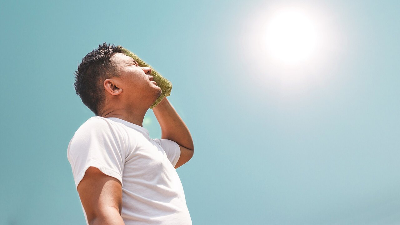 ثبت دمای بیسابقه ۴۵ درجه در اشتهارد ثبت دمای بیسابقه ۴۵ درجه در اشتهارد