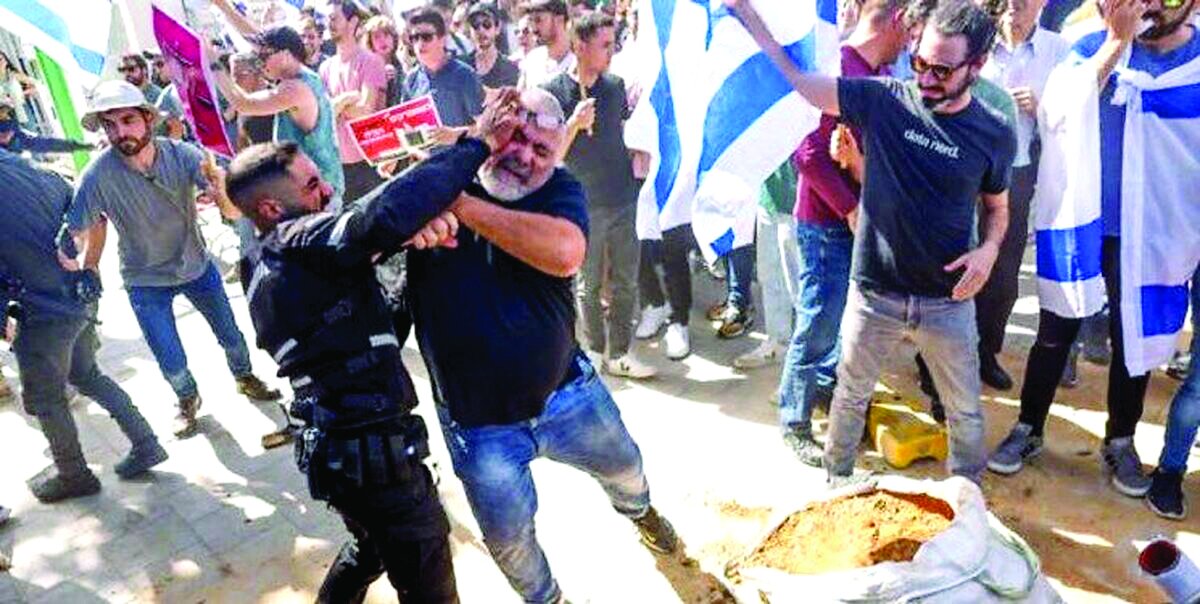 خشم و آتش در خیابانهای تلآویو خشم و آتش در خیابانهای تلآویو