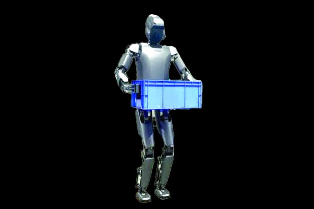 ربات انساننمای چینی در کنار کارگران خودروسازی ربات انساننمای چینی در کنار کارگران خودروسازی