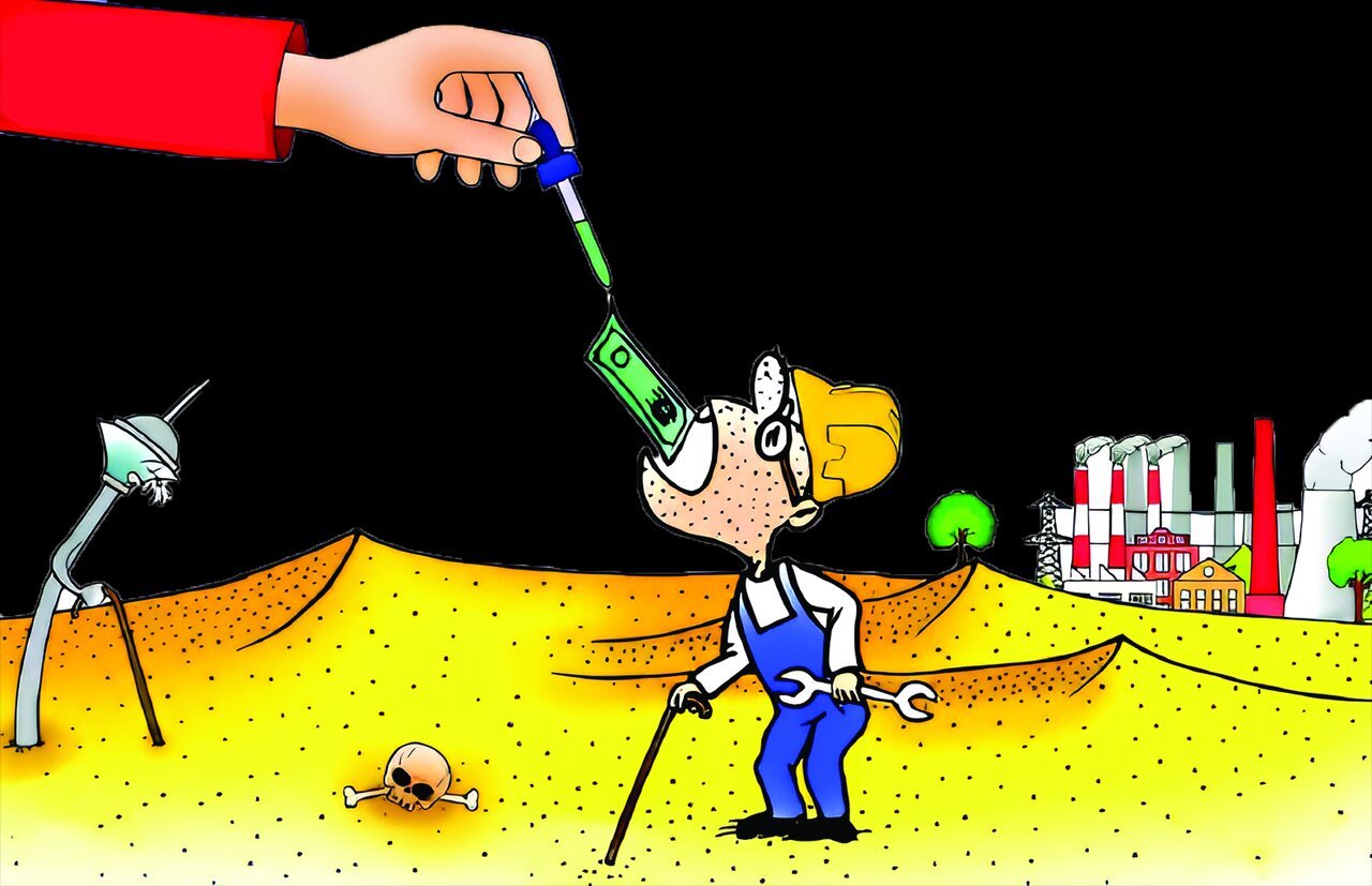 واریز یکسوم حق بیمه کارگران به جیب دولت واریز یکسوم حق بیمه کارگران به جیب دولت