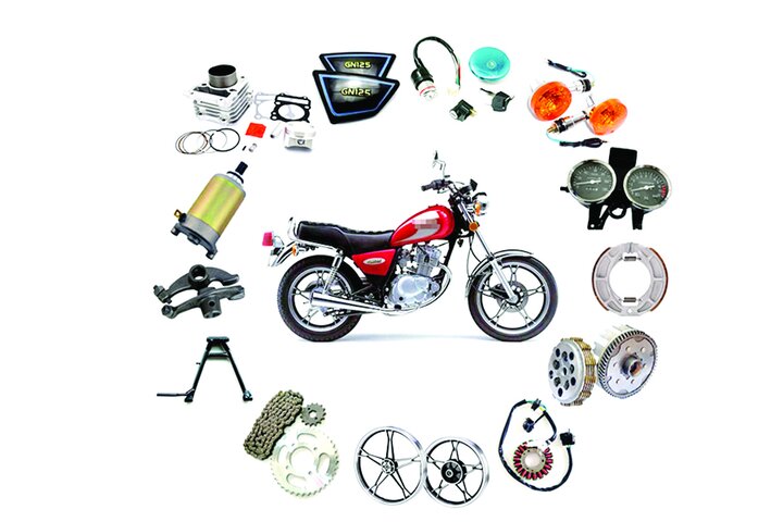 چوب نبود قطعه،لای چرخ موتورسیکلتها