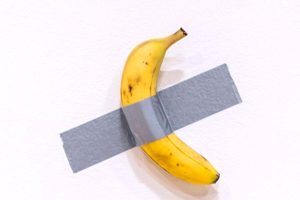 موز ۳۵ سنتی که ۶ میلیون دلار فروخته شد موز ۳۵ سنتی که ۶ میلیون دلار فروخته شد