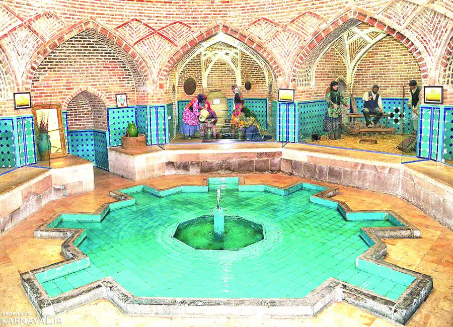 حمام قجر قزوین؛ کهنترین حمام تاریخی ایران حمام قجر قزوین؛ کهنترین حمام تاریخی ایران