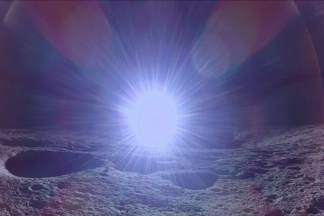 طلوع خورشید روی ماه طلوع خورشید روی ماه