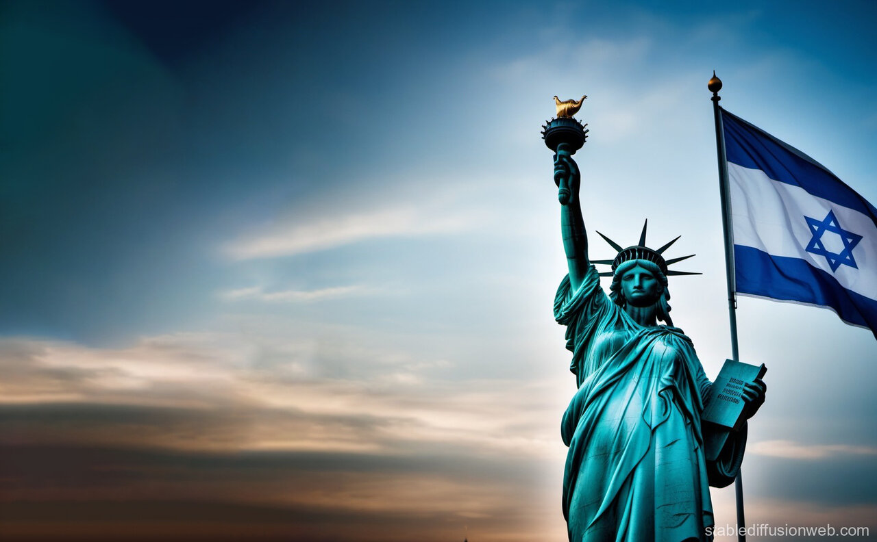 دانشجوستیزی در کنار تندیس آزادی دانشجوستیزی در کنار تندیس آزادی