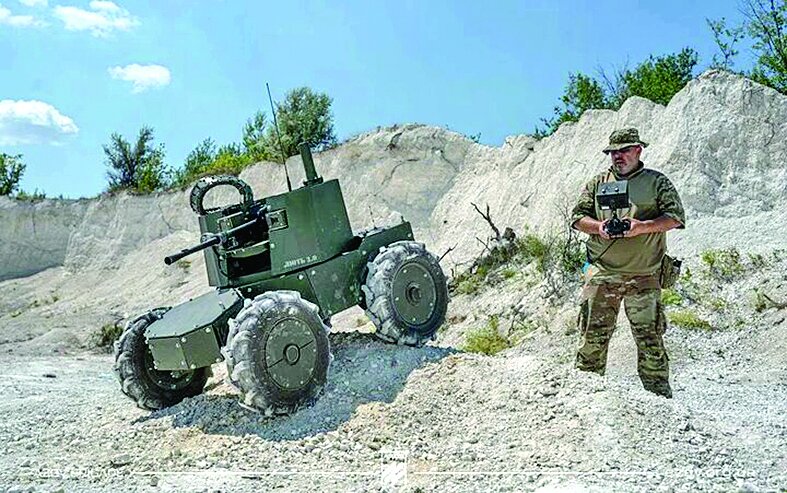 اوکراین ۱۵هزار ربات به میدان جنگ میفرستد اوکراین ۱۵هزار ربات به میدان جنگ میفرستد