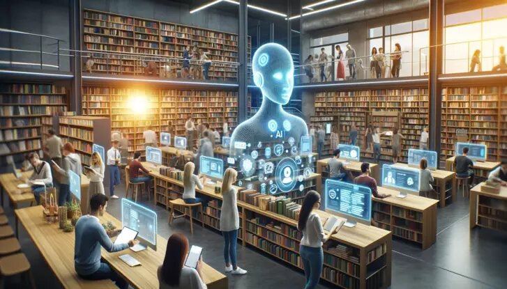 انقلاب هوش مصنوعی در کتابخانهها انقلاب هوش مصنوعی در کتابخانهها