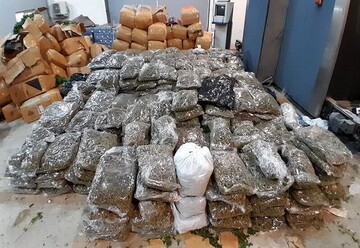 کشف بیش از ۹ تن انواع مواد مخدر