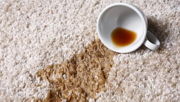 ساده‌ترین راه پاک‌کردن لکه چای از روی فرش