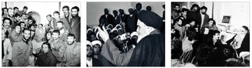 آیت‌الله خمینی به مردم جرئت طوفان داد