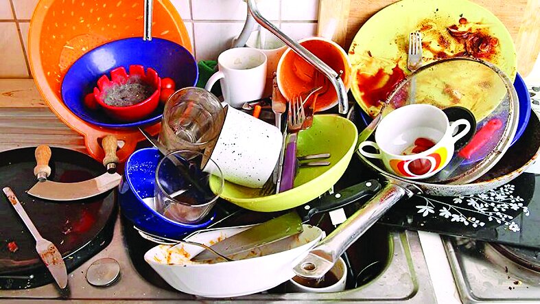 اگر شب ظرفها را نشوریم چه اتفاقی میافتد؟ اگر شب ظرفها را نشوریم چه اتفاقی میافتد؟