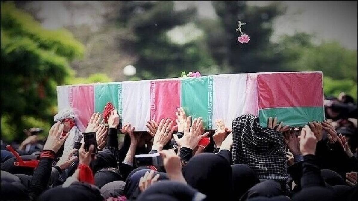 تشییع شهدای اقتدار ایران تشییع شهدای اقتدار ایران