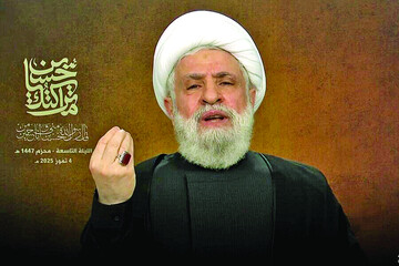 حزب‌الله لبنان سلاحش را زمین نمی‌گذارد