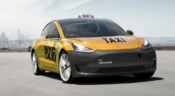 تصادف عجیب تاکسی رباتیک ایلان ماسک تصادف عجیب تاکسی رباتیک ایلان ماسک