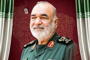 مراسم چهلمین روز شهادت سپهبد سلامی برگزار شد