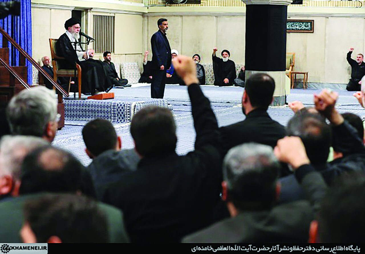 روضه شاه خراسان در  حسینیه امام خمینی(ره)