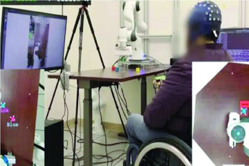 هدایت بازوهای رباتیک تنها با افکار از روی ویلچر