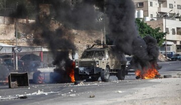 نمادی از خشم ملت فلسطین در برابر اشغالگری