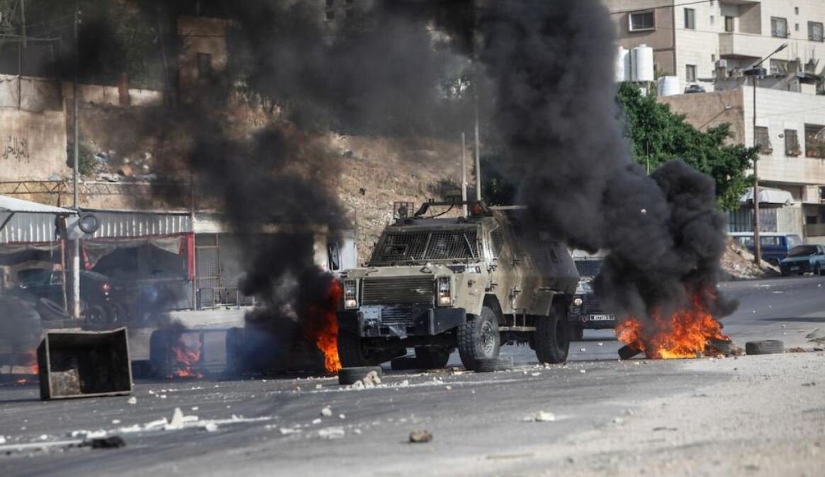 نمادی از خشم ملت فلسطین در برابر اشغالگری