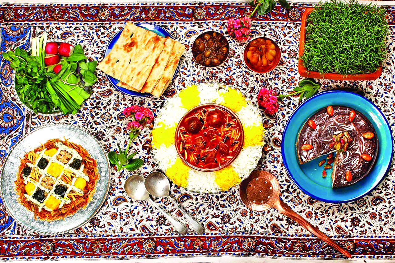 از سفره‌های ساسانی تا آشپزی مدرن